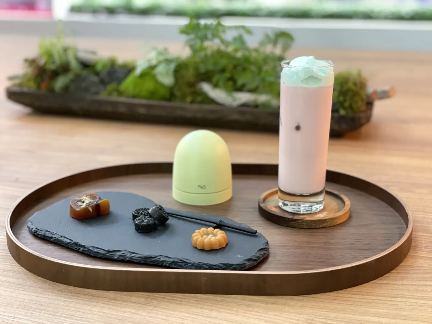 직장인 힐링교육 음료와 디저트를 함께 담은 직장인 교육 마무리 구성